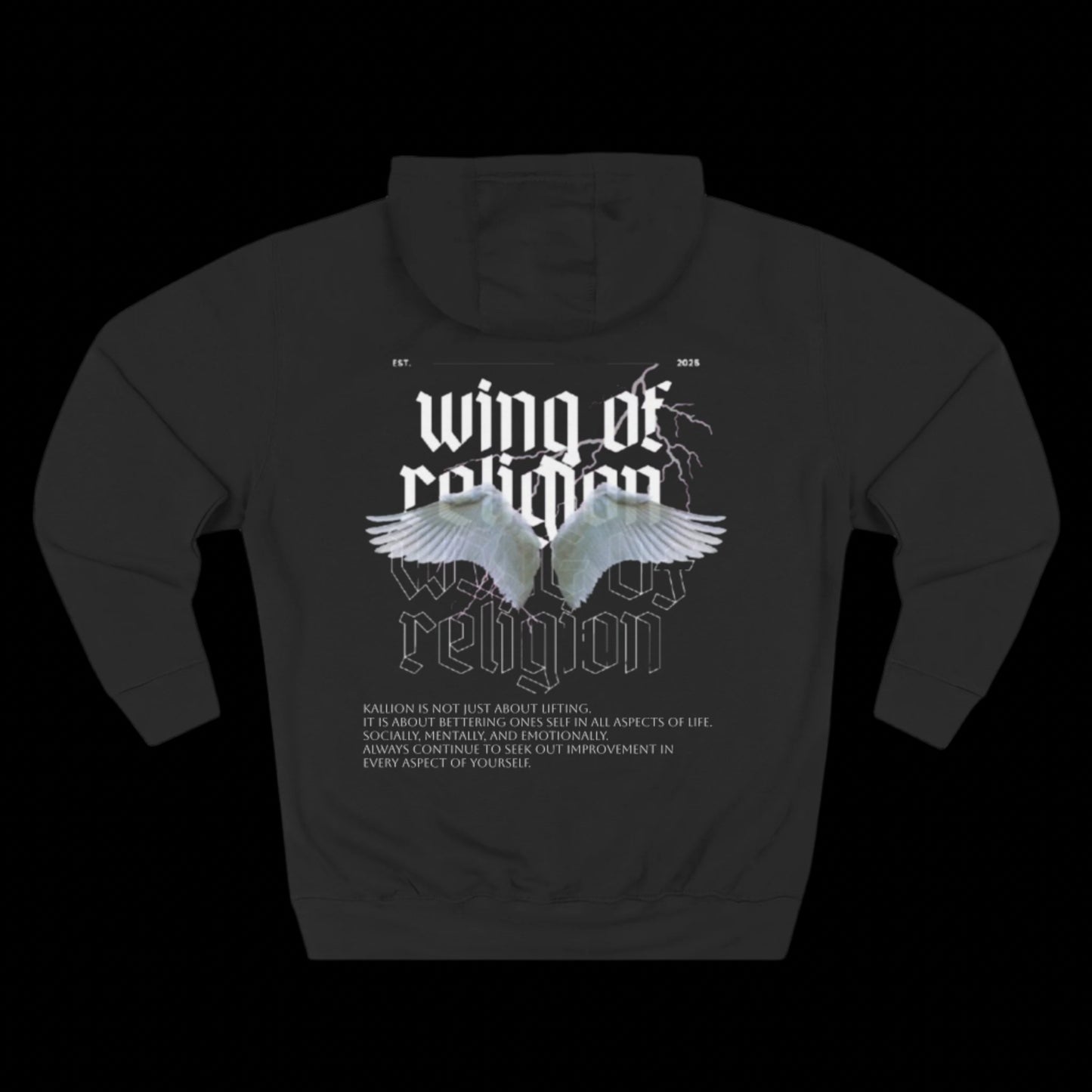 "Wings of religion" Hoodie