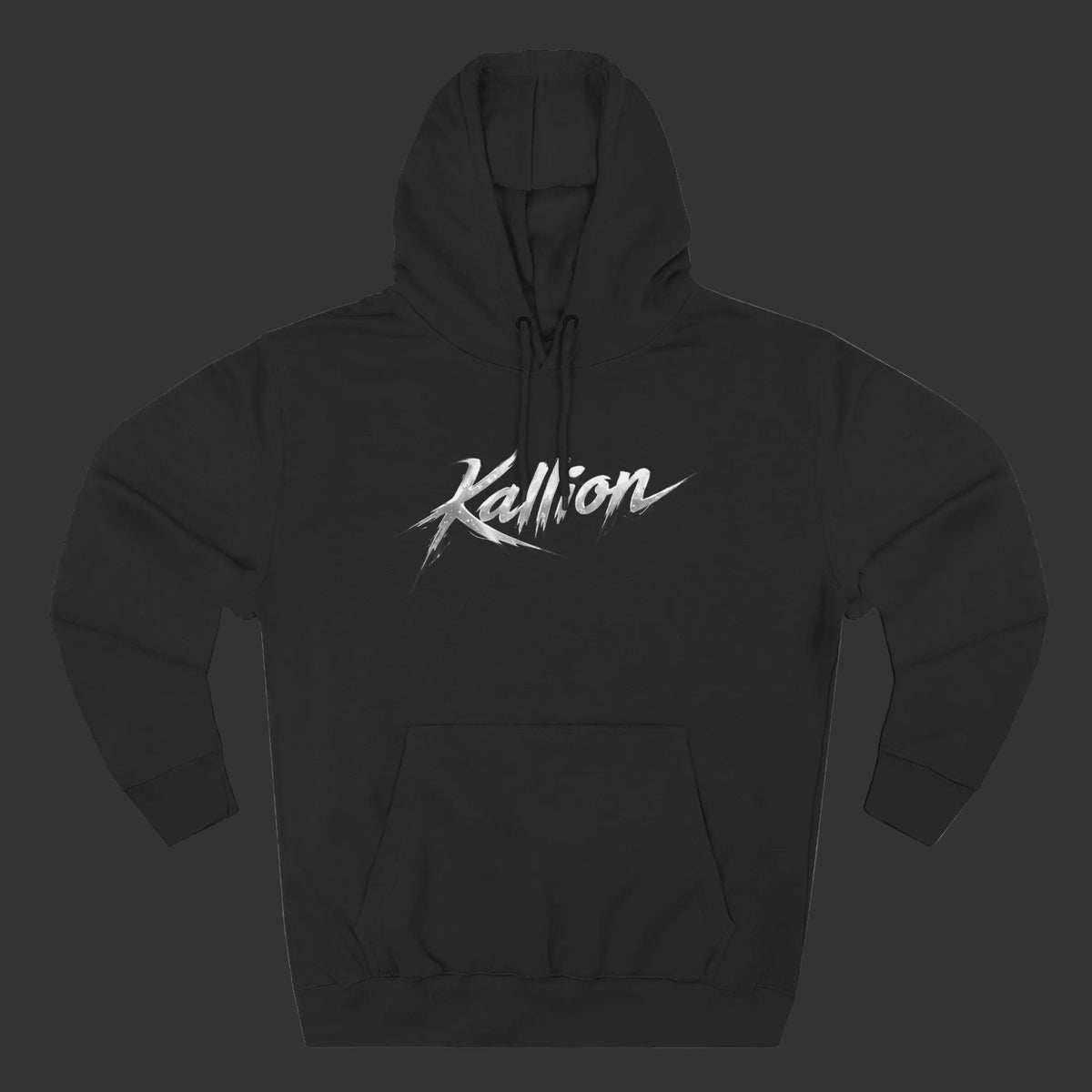Three-Panel Fleece Hoodie